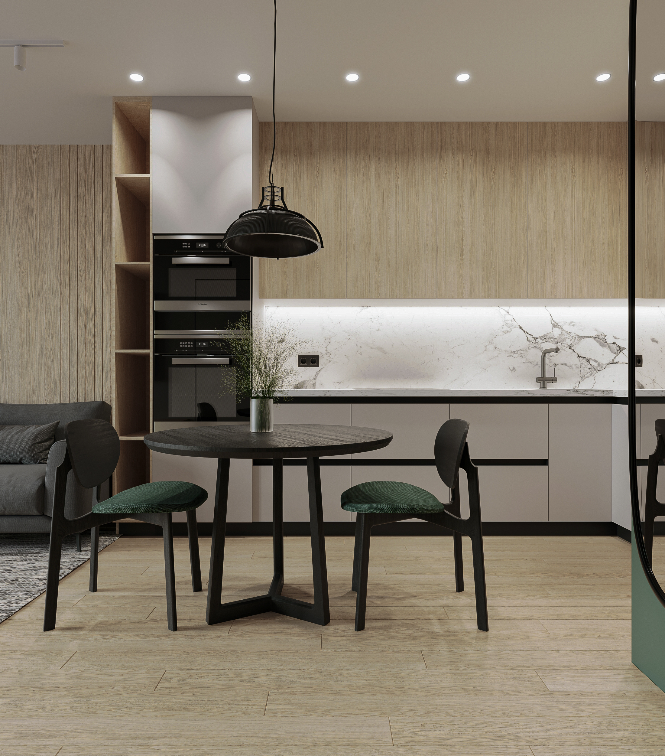 проспект Героев, квартира однокомнатная-2