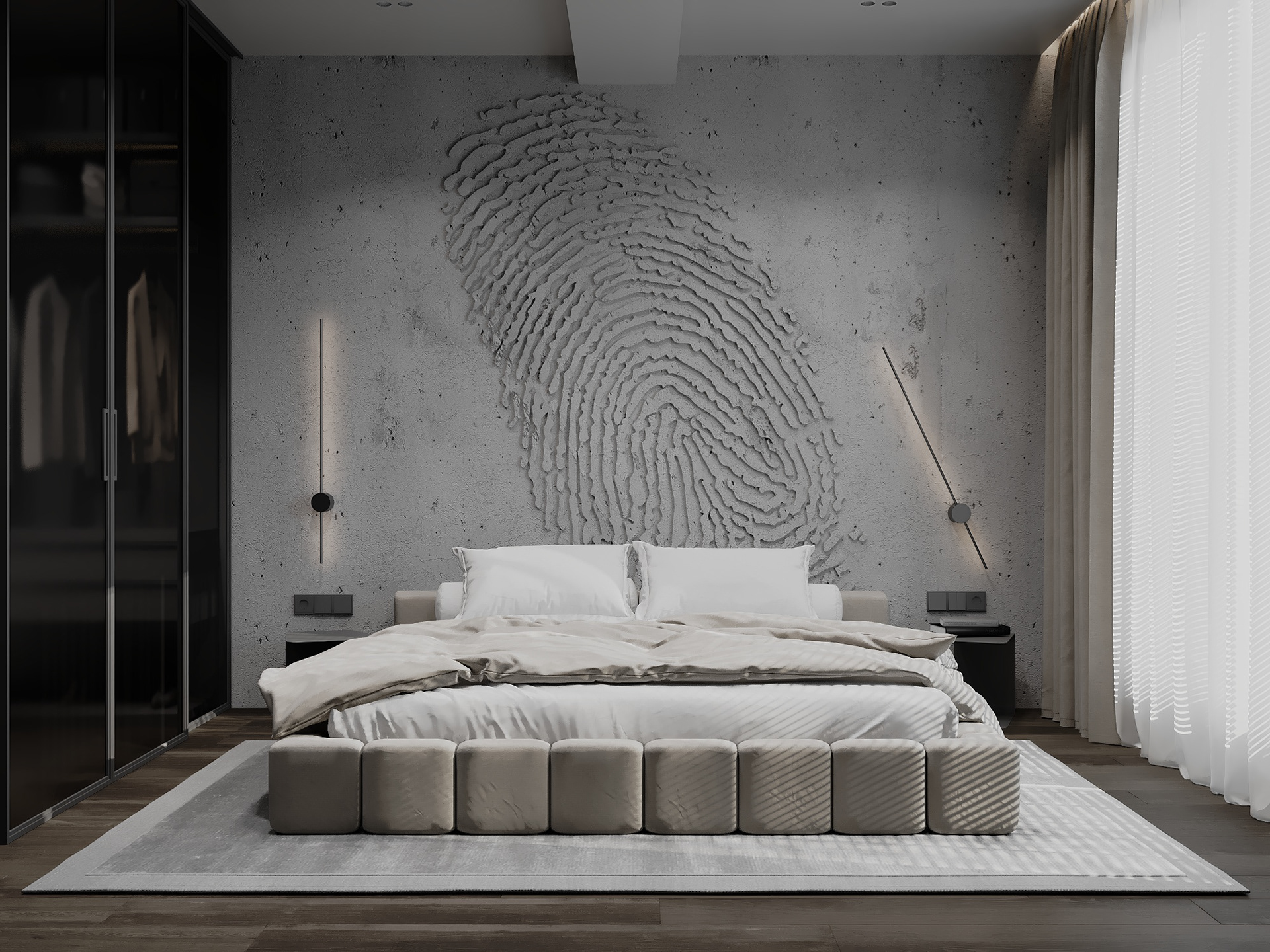 高级黑色系公寓设计 既沉稳又有范儿！-16