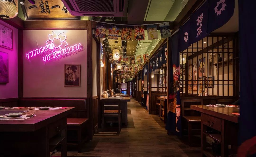 樱宿烧肉 | 北京 200㎡日式餐厅设计，打造居酒屋风格美食空间-40