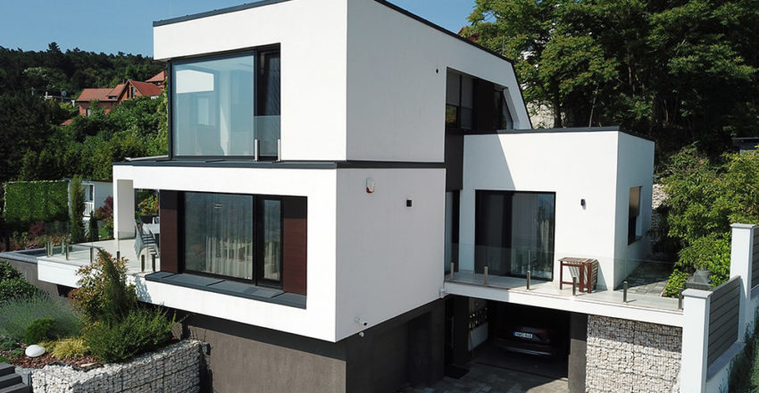 Harant House - Modern családi ház medencével - Archikron Építész Belsőépítész Studio-5