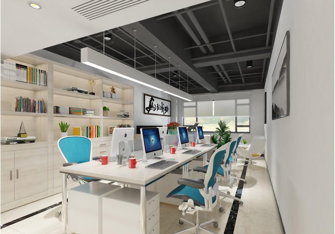 
现代中式结合装修案例之大邦公司设计案例 -2