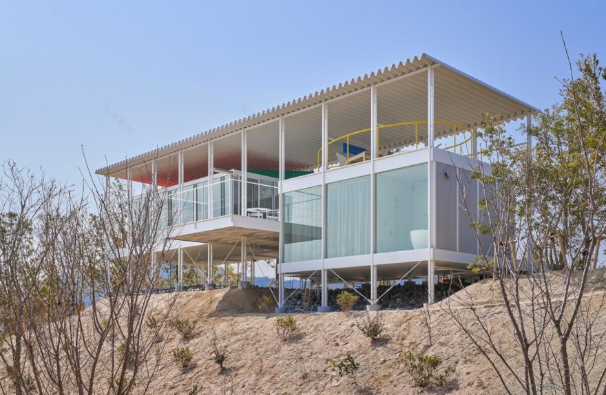 下瀨藝術花園別墅(SIMOSE ART GARDEN VILLA)丨日本丨日本建筑师坂茂(Shigeru Ban)-57