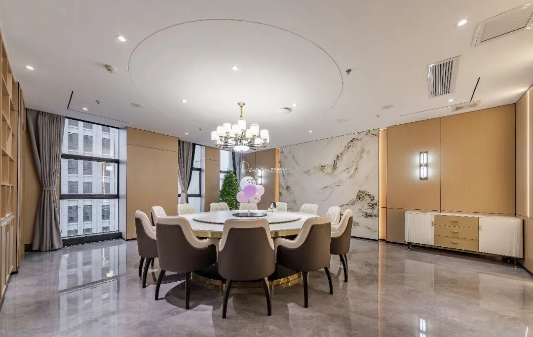 现代中式办公室设计丨中国昆明丨紫苹果国际设计-51