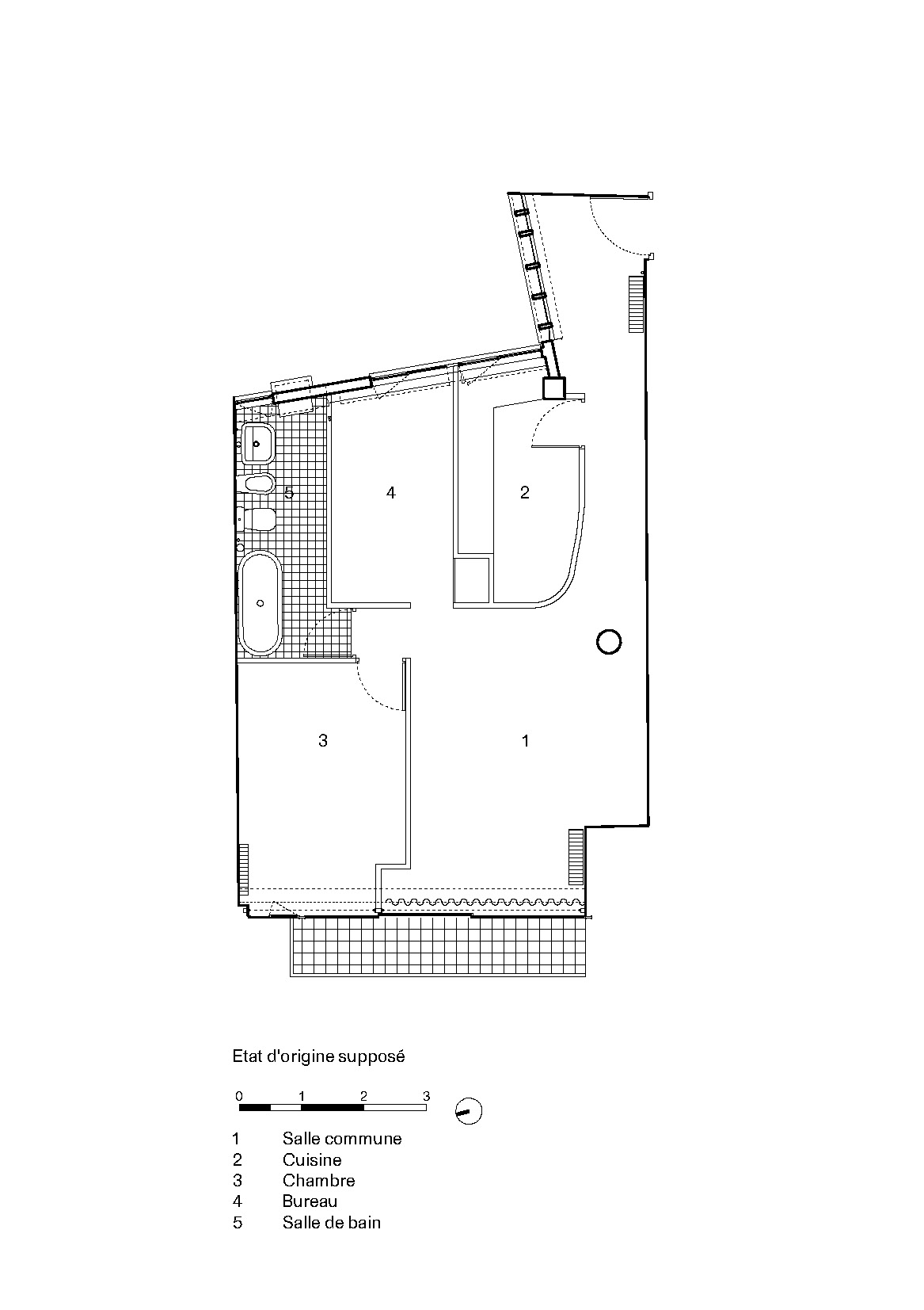 巴黎莫利托大楼公寓修复项目丨法国巴黎丨RREEL（Léa Cottreel和Rosalie Robert）-33
