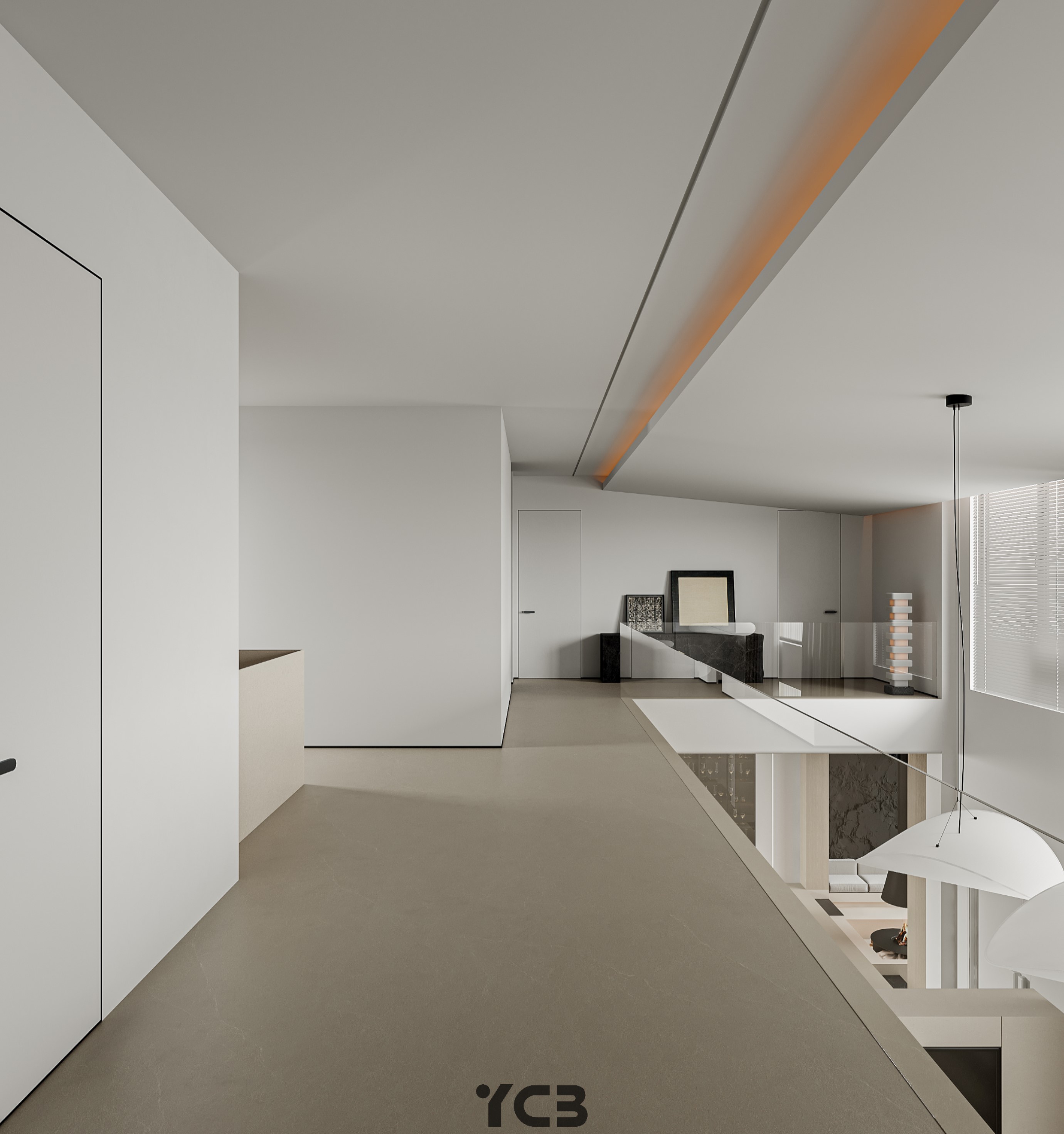 高级极简别墅丨尚层国际设计邱志标-3