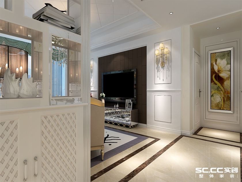 【上海实创装饰】嘉定安亭143平欧式古典三居典雅华贵之家-18