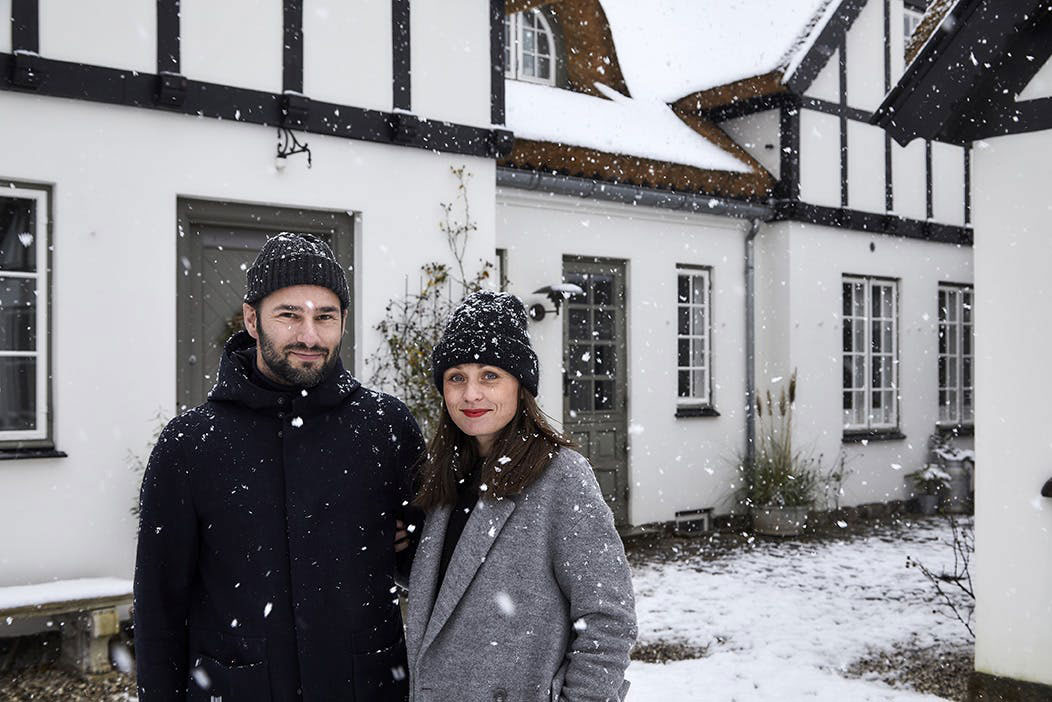 丹麦历史别墅优雅圣诞内饰设计-19