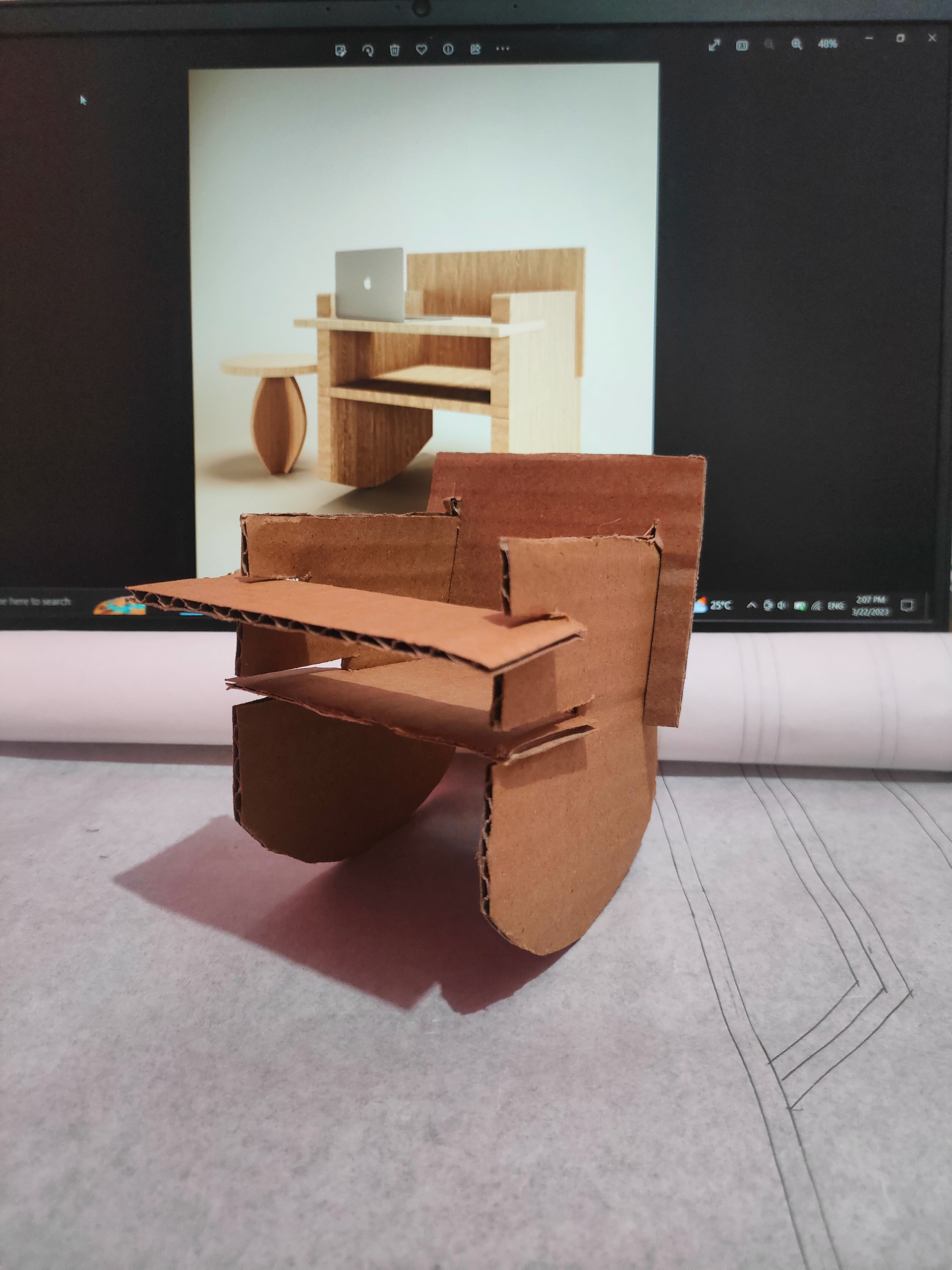 可拆解椅子设计-15