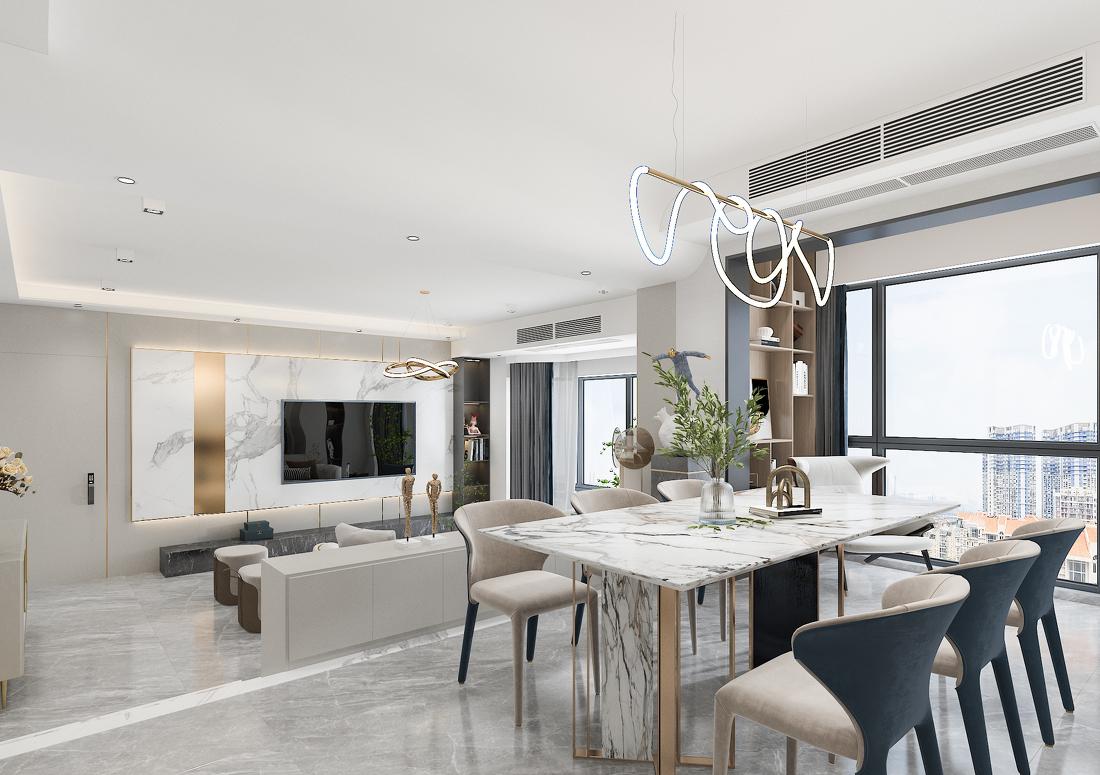 现代轻奢风打造阳光快乐儿童宅-9