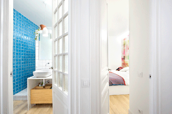 西班牙巴塞罗那公寓华丽改造-18