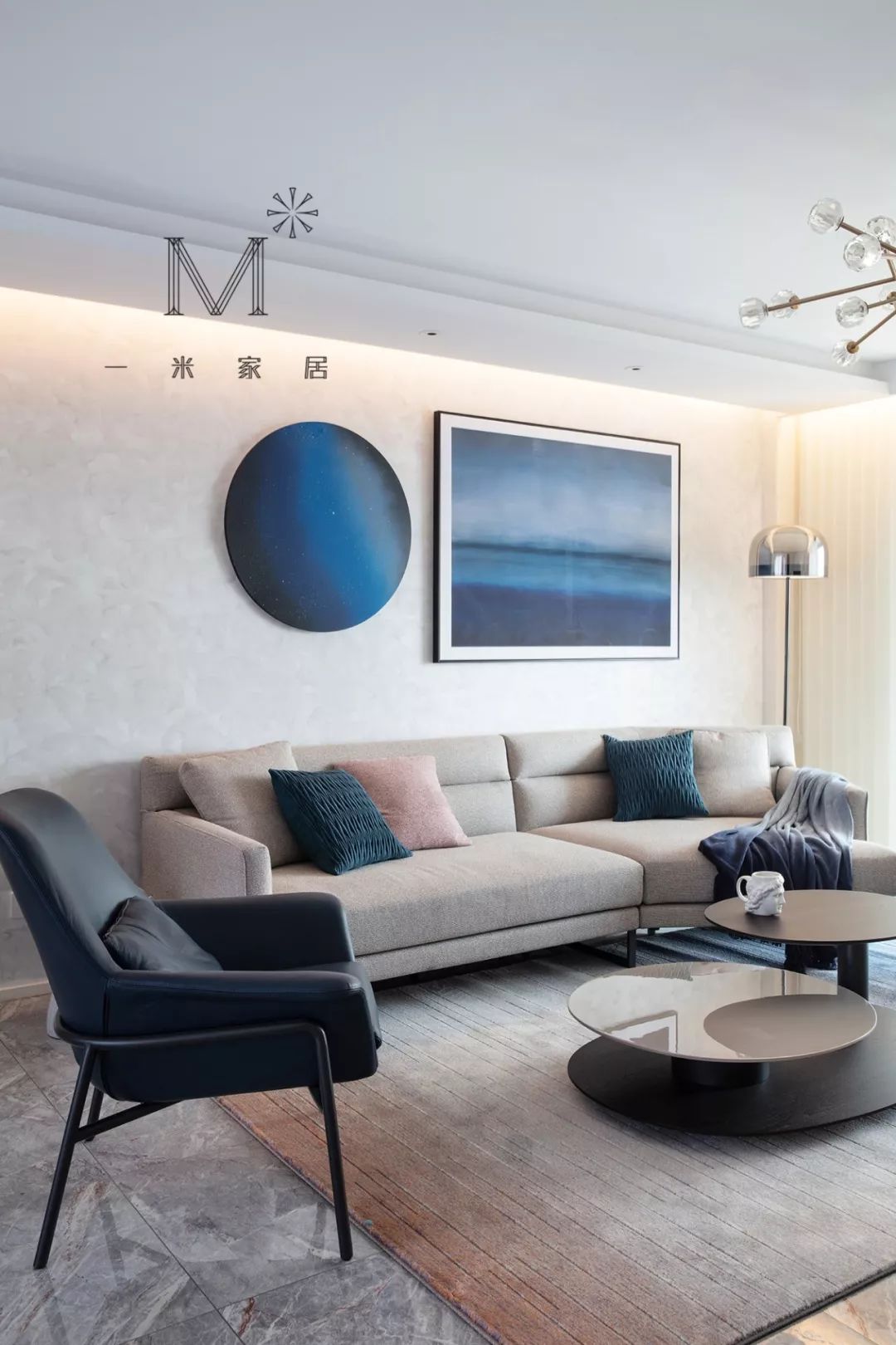 现代都市小夫妻的 140㎡星辰之家-23