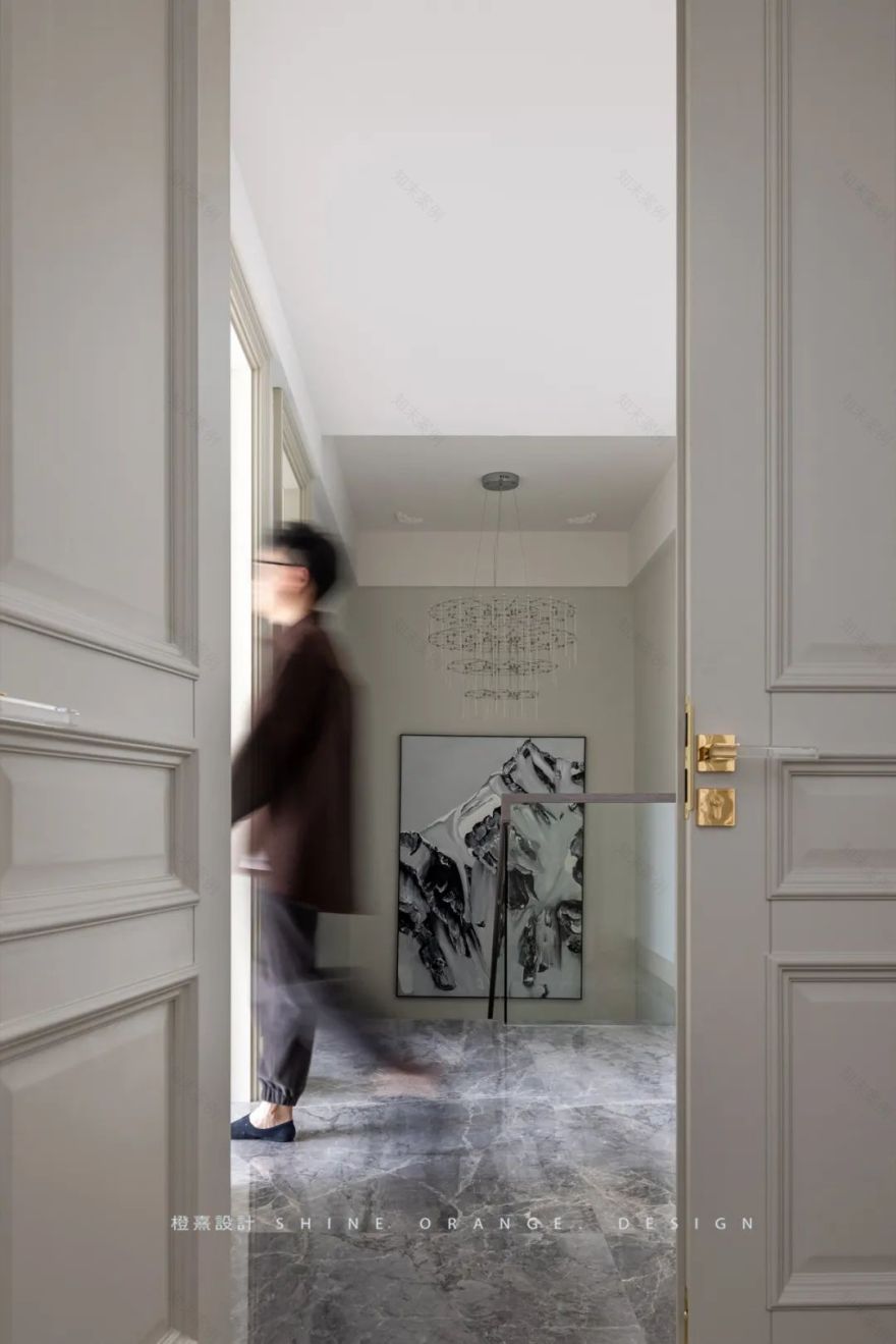 现代法式宁波住宅丨中国宁波丨橙熹设计-11