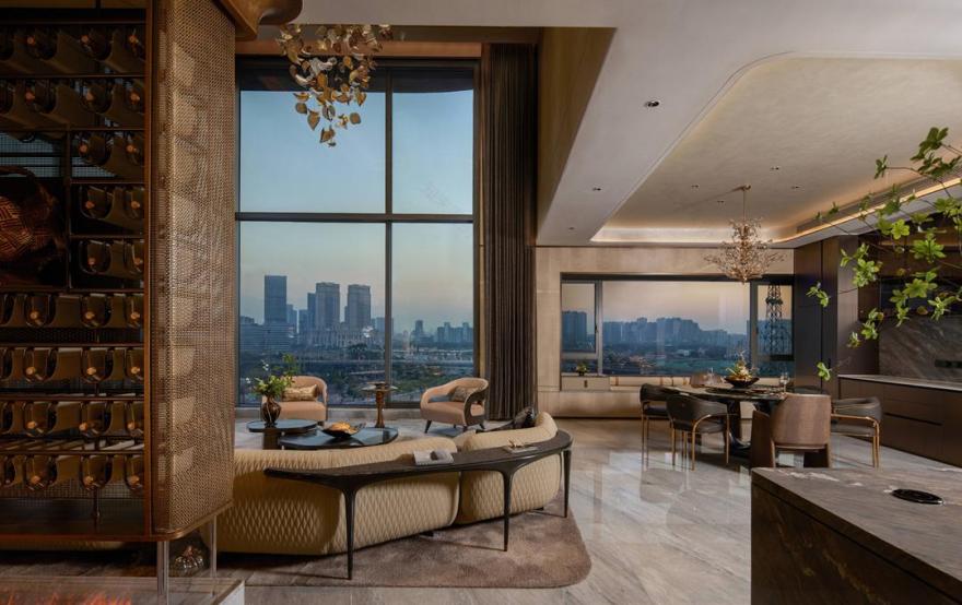 佛山灯湖缦云320㎡丨中国佛山丨创时空设计-11