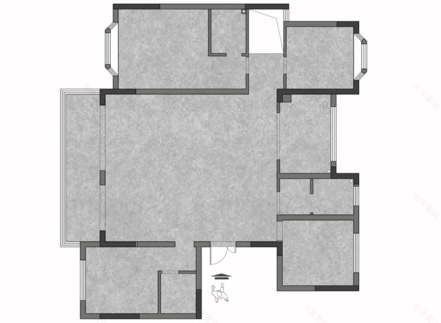 公园里地复式现代轻奢家居设计丨中国合肥丨安徽飞墨设计-63