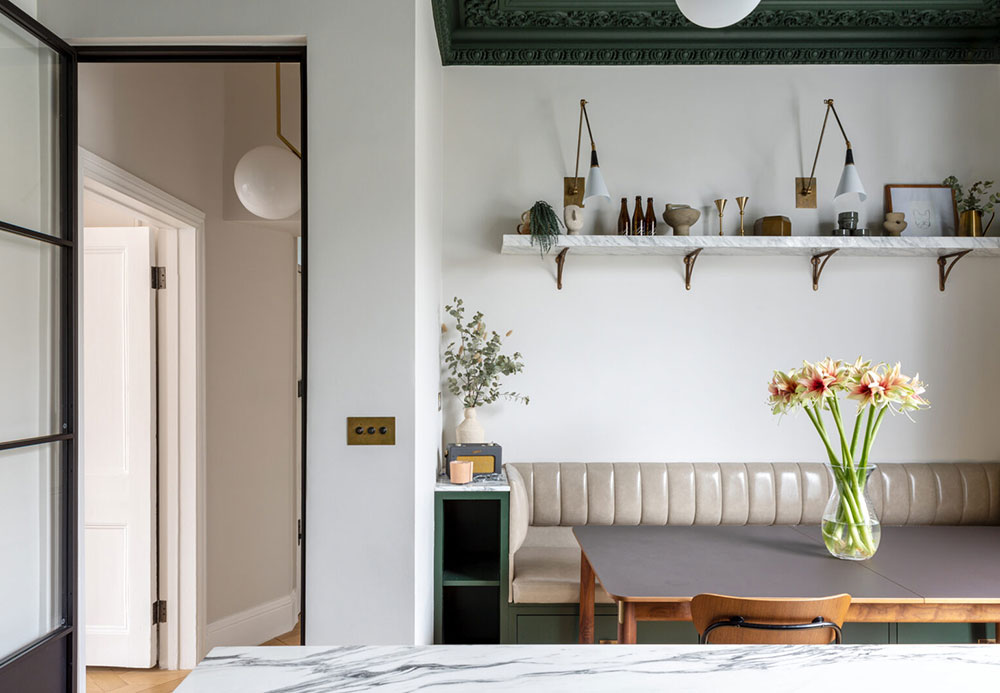 伦敦优雅维多利亚式公寓的现代改造-10