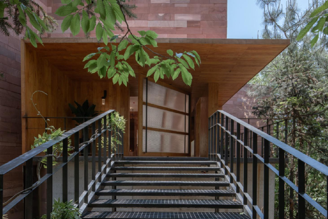 张家界山谷间的红色石屋丨中国张家界丨素建筑设计事务所-55