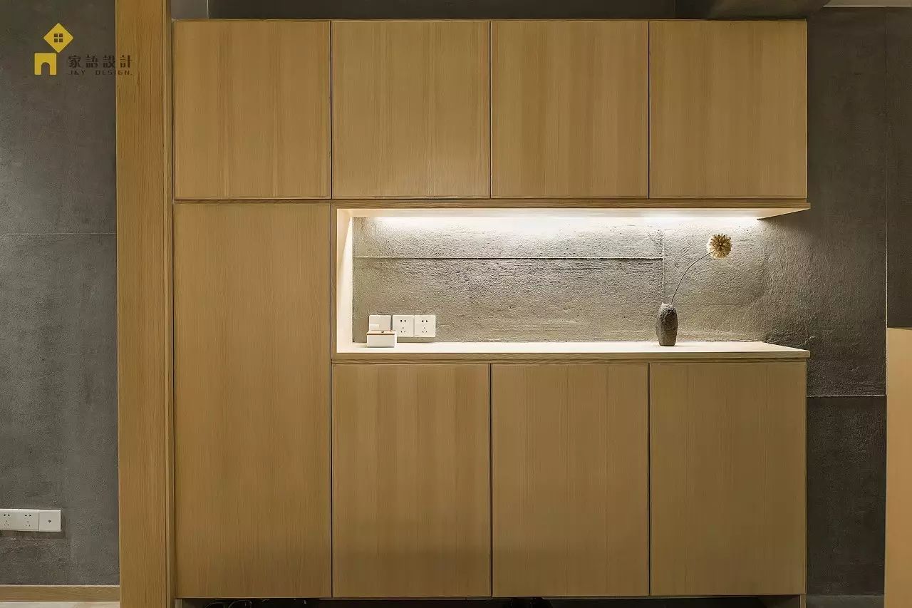 美林湖畔的侘寂之美 | 家语设计 100 平方生活空间-13