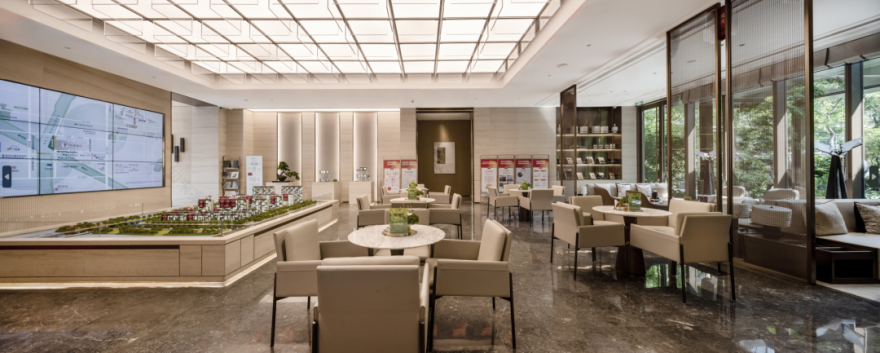 和悦里塘雅院售楼处|东方文化的现代表达-42