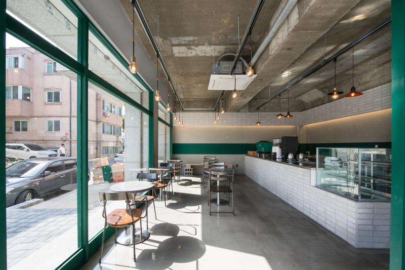 简约清新 18 坪咖啡厅-9