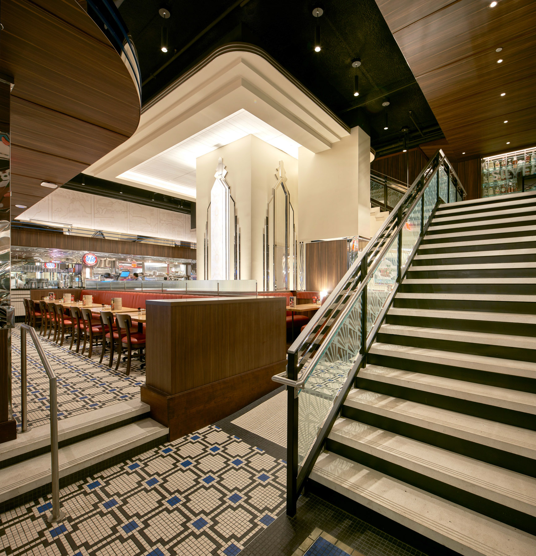 银色餐厅华盛顿特区首店设计丨美国华盛顿丨CORE architecture + design-13