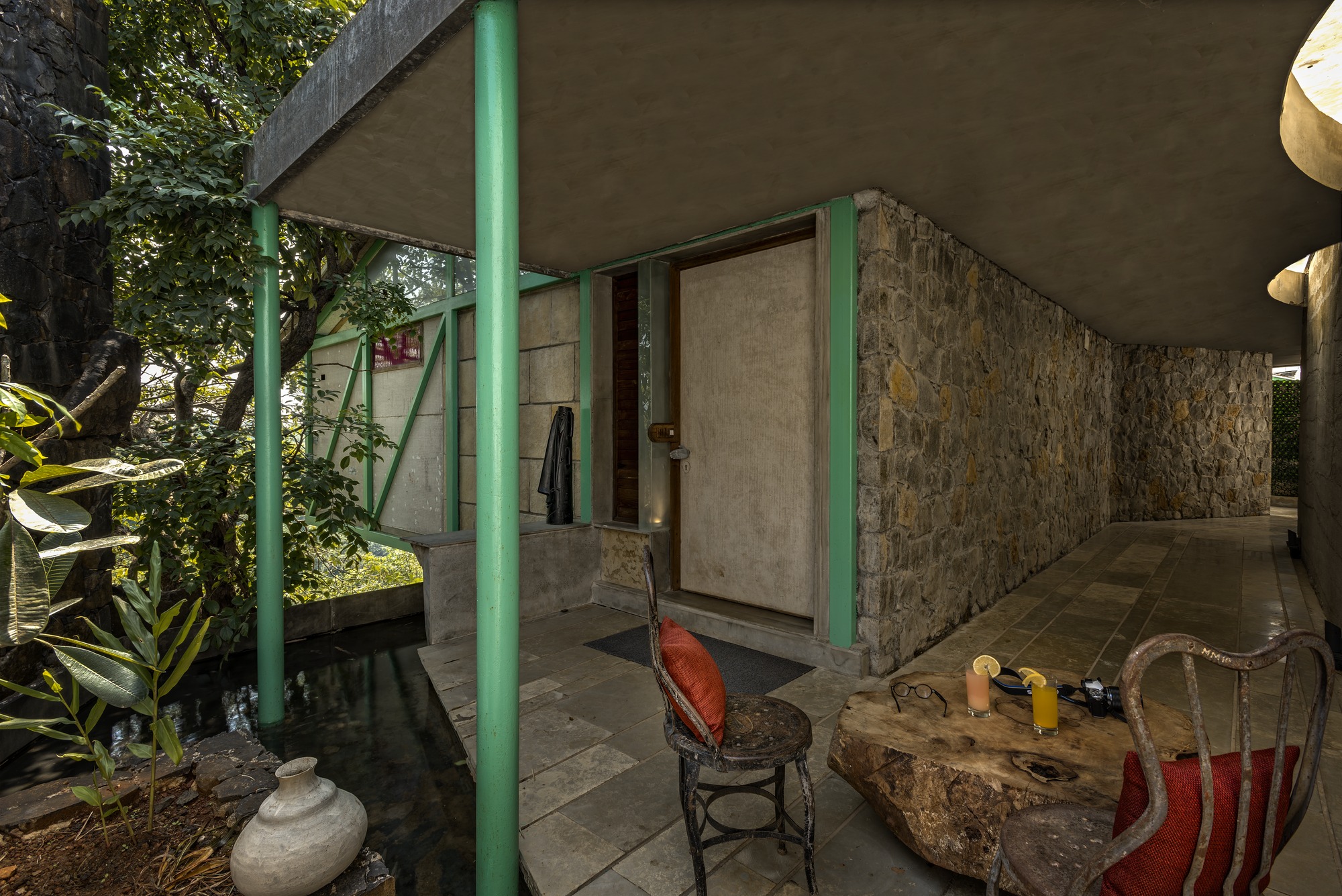 康丹静修度假村丨印度丨PMA madhushala-61