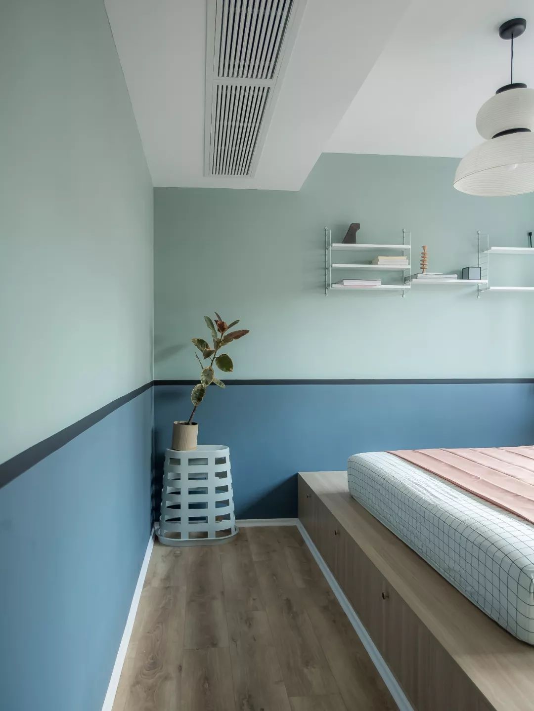 成都绿色摩登宅，三居改两居释放空间-133