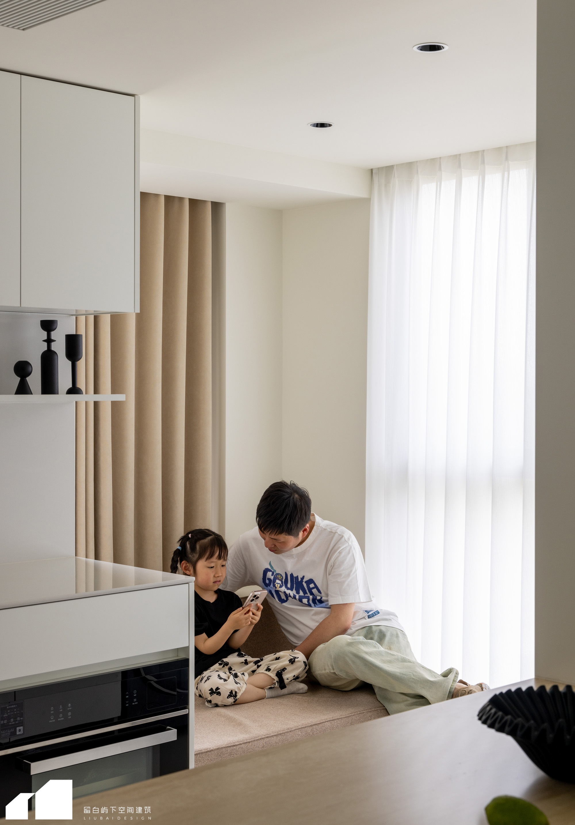 留白·私宅 ｜悠云｜慵懒舒适的家，把温柔藏进每一寸空间里-11