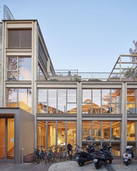 Chez Nous Office · 木质氛围的创新办公室设计丨法国巴黎丨Atelier du Pont
