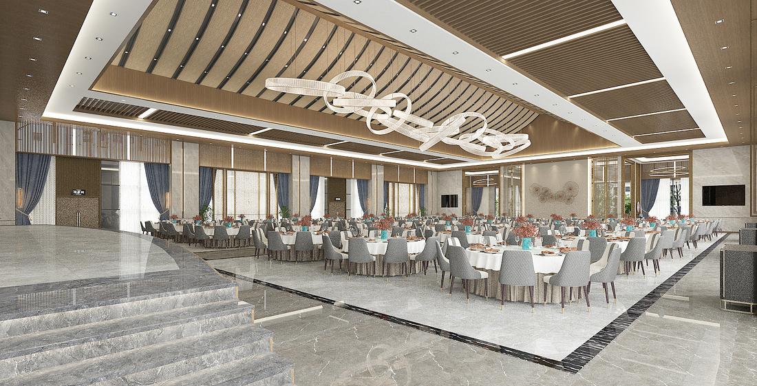 广州桥山村宴会厅丨中国广州-34