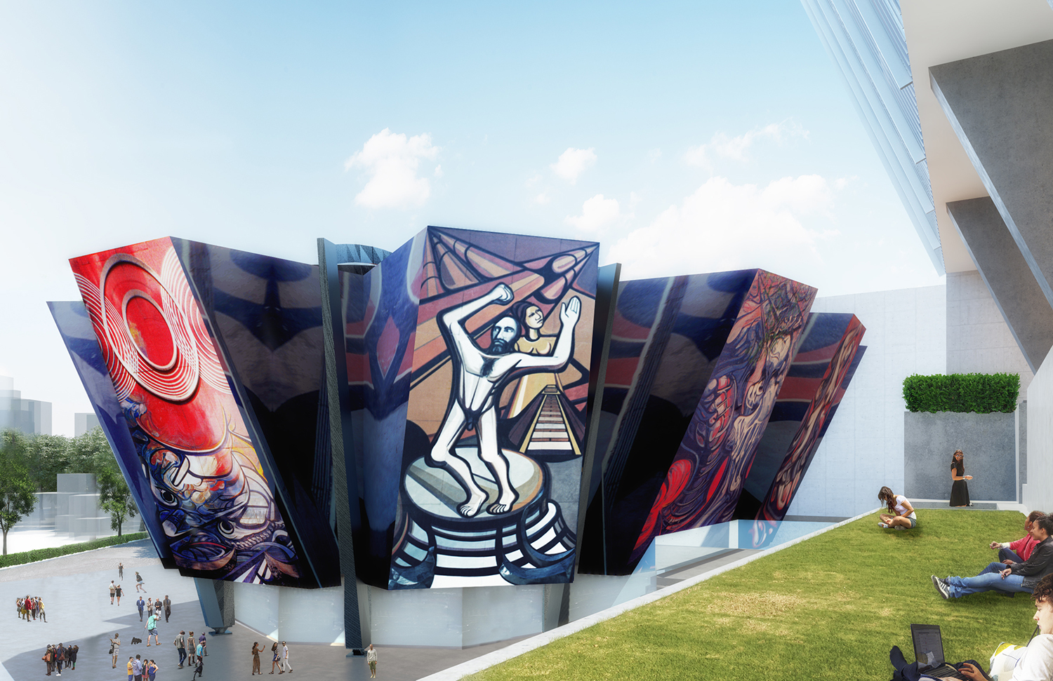 新型高塔助力世界最大壁画保护-1