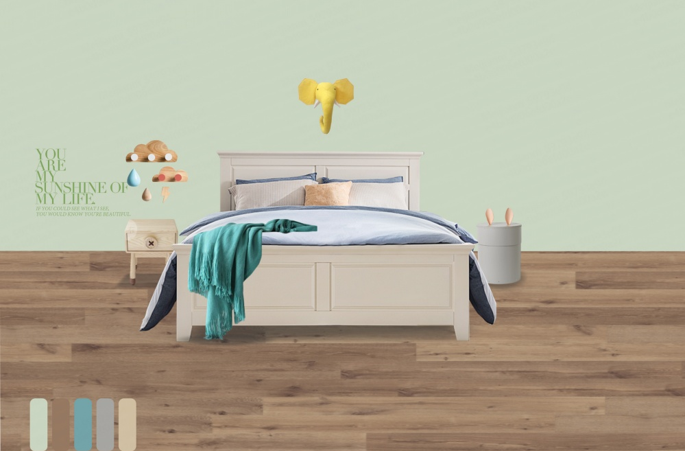 平层二手房翻新记 | 色彩与材质的巧妙搭配-35