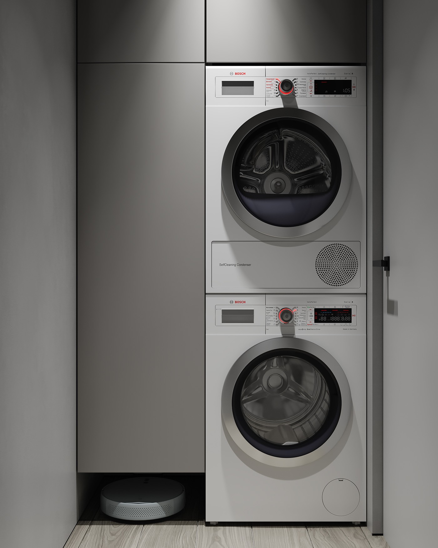 高级灰色系公寓设计 超耐看的设计！-18