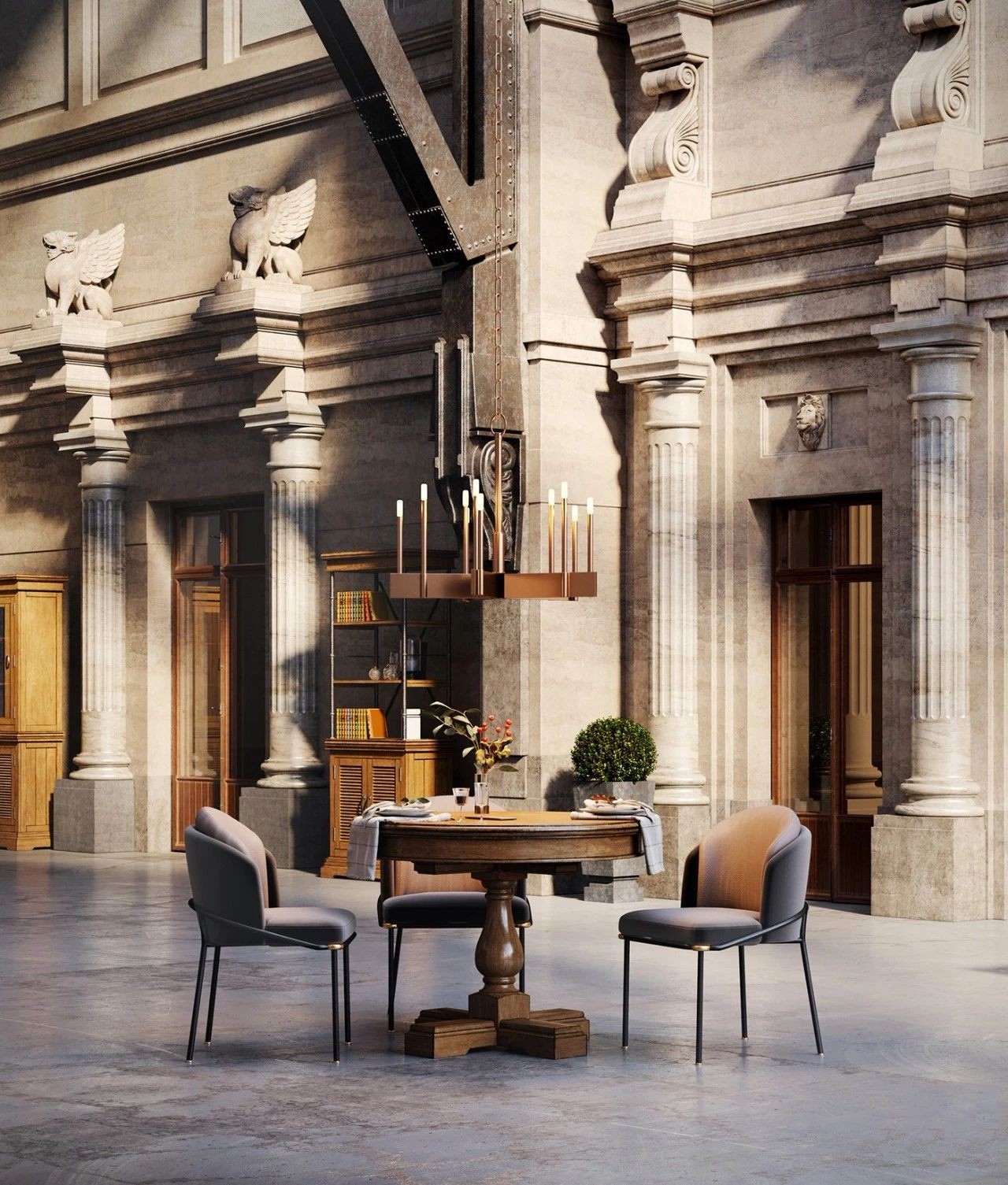 看看这工业风LOFT的效果图丨别拿照片骗我-27