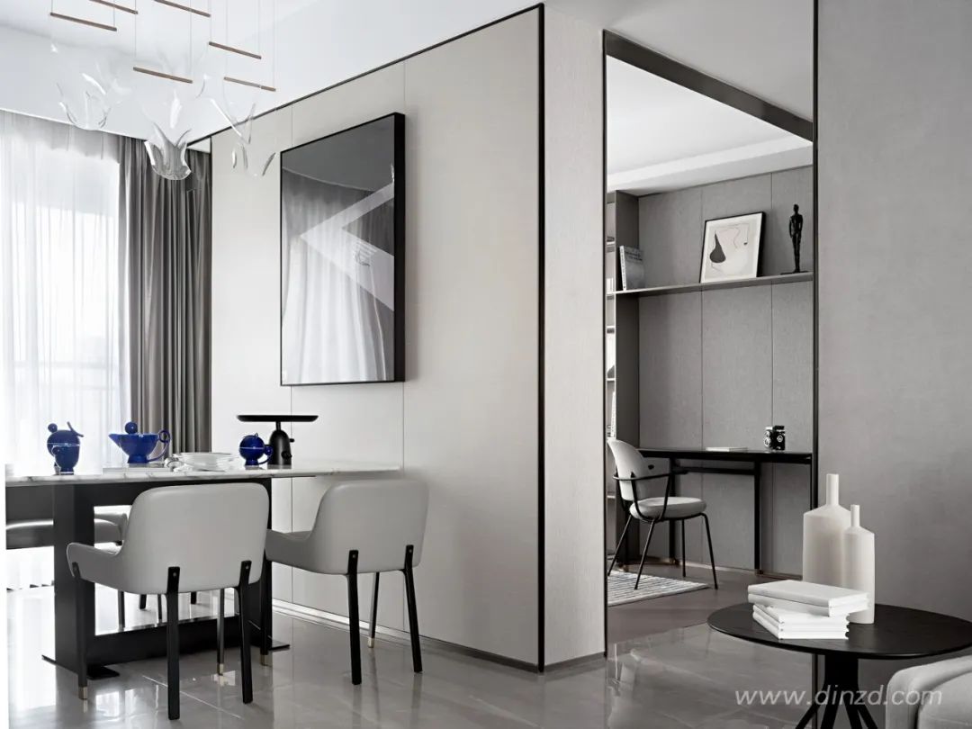 方直·彩虹公馆 | 现代轻奢的蓝色魅力-14