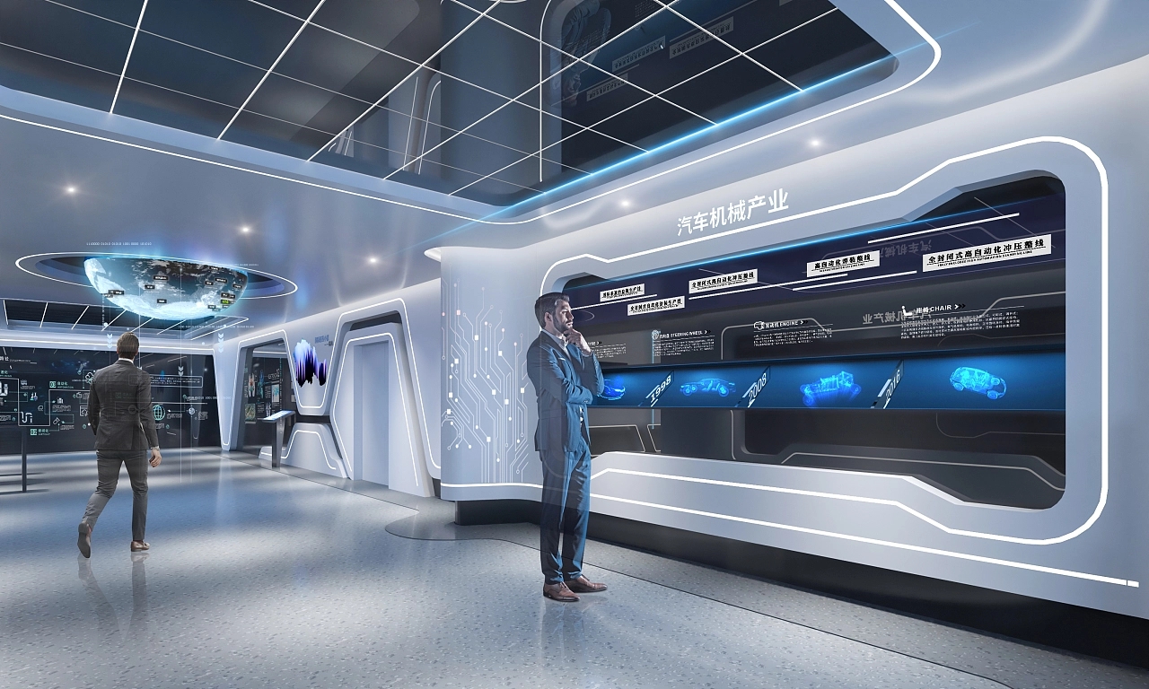 智能制造科技展厅设计-7