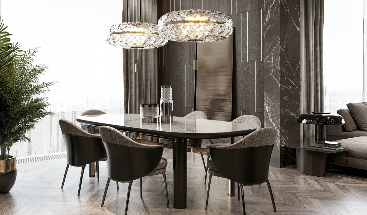 金属与大理石 打造出精致奢华的住宅-6