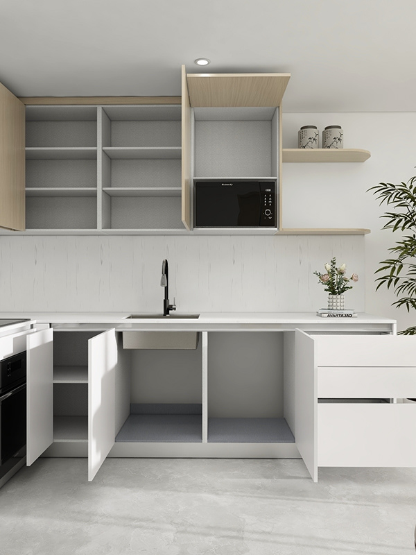 Green Moon Project. Kitchen Design. Type 03-10