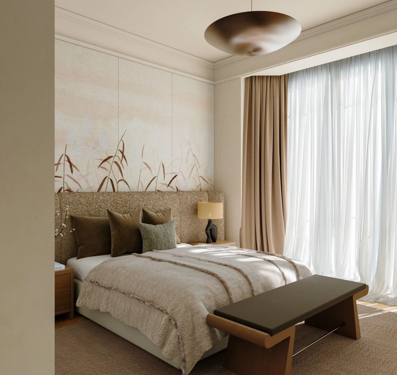 重庆紫檀庄园1300m²曲境别墅丨中国重庆丨美及空间设计-50