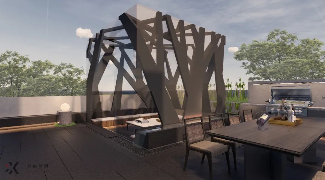 福州金桥花园摩登都会——北辰意创打造现代美学空间-102