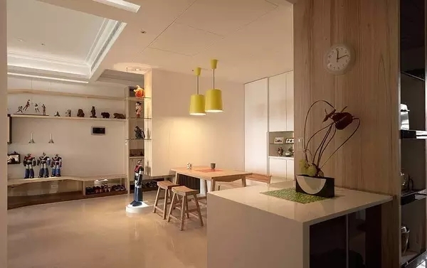 86㎡暖色原木风， 让安谧生活充满小情趣-8