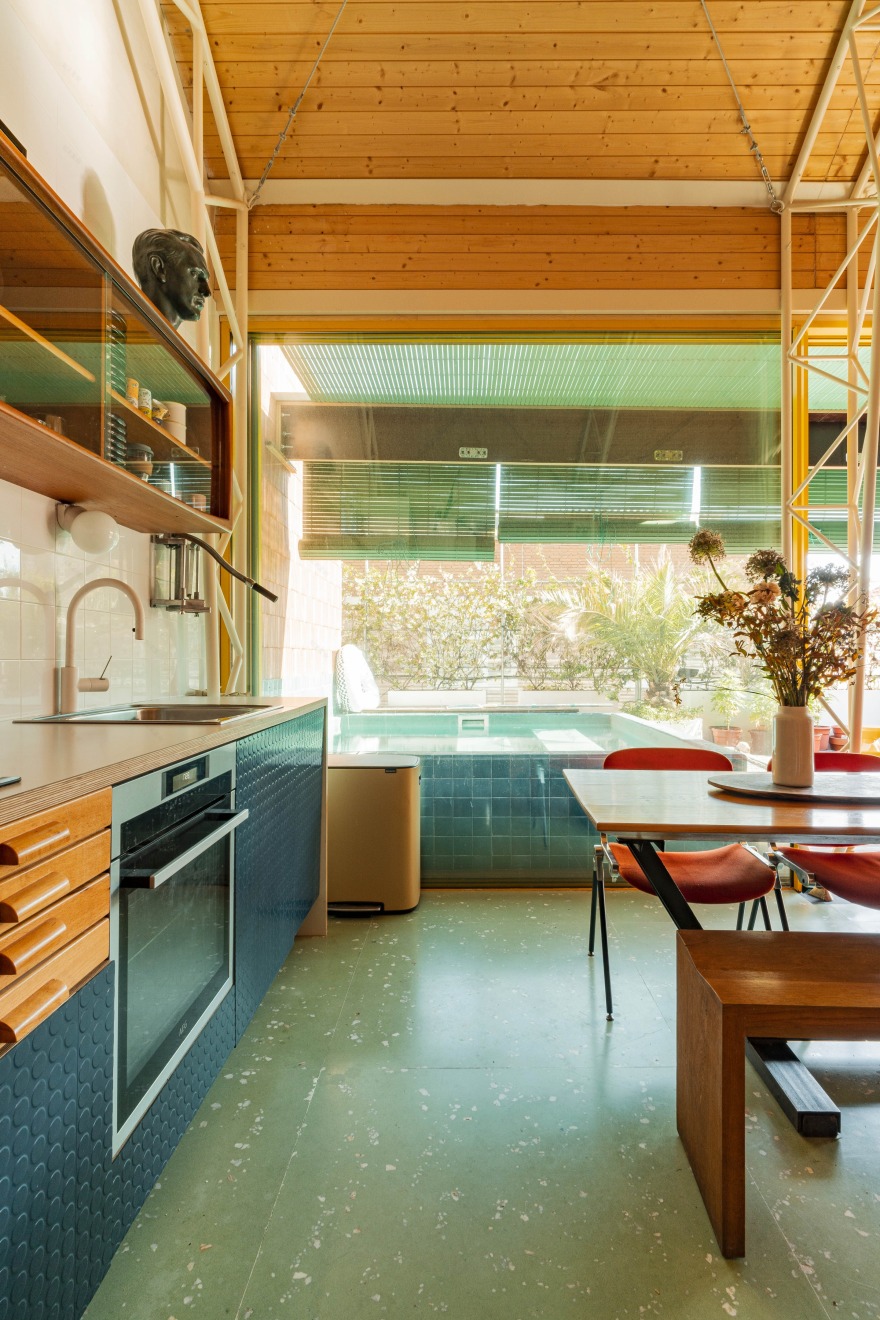 70 年代复古风别墅设计丨西班牙马德里丨CDP Studio-30