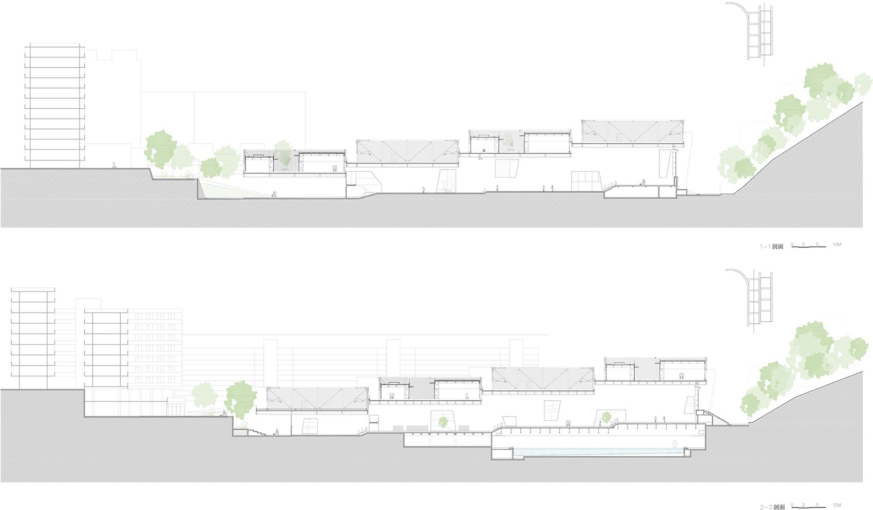 红岭高中新艺体中心丨中国深圳丨源计划建筑师事务所-150