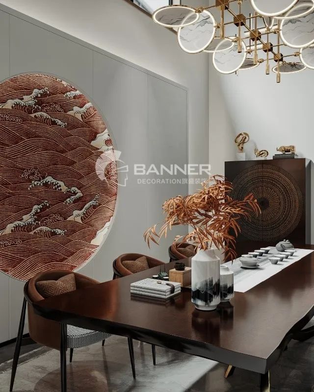 曲江别墅 | 新中式韵律与品质生活共存的空间设计-63