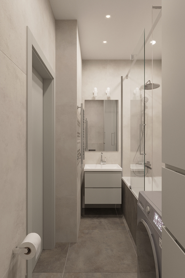 Cell· 现代快节奏生活小公寓设计丨JULIA SIDOROVA-27