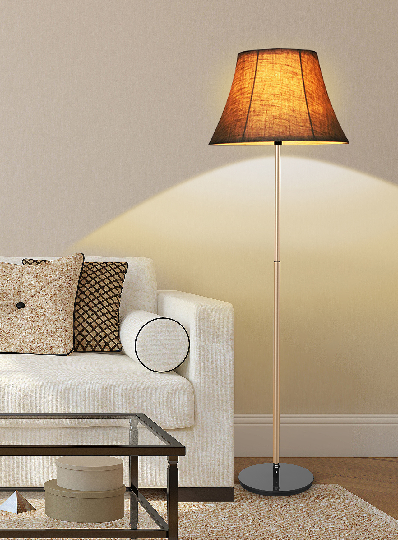 简约时尚的家居落地灯设计-7