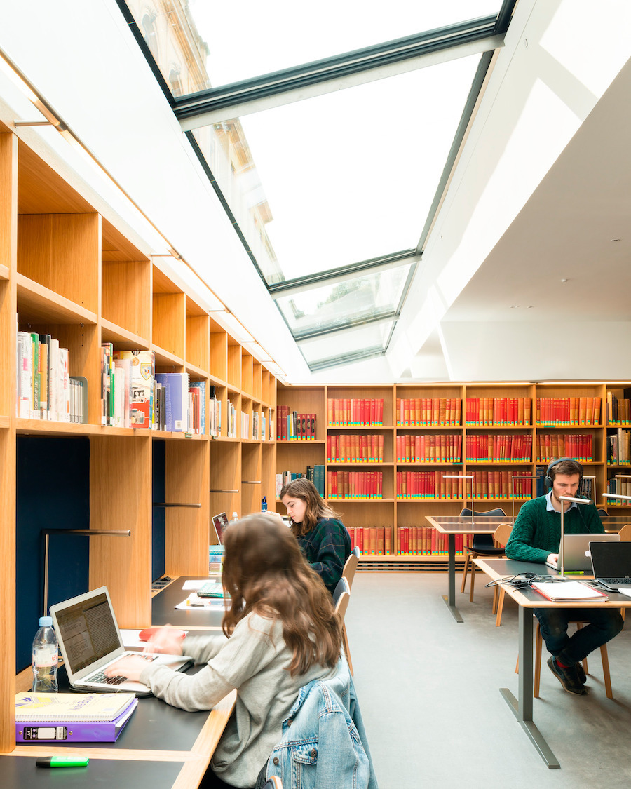 牛津 17 世纪图书馆翻新 | 地下扩建与环保技术的完美结合-11