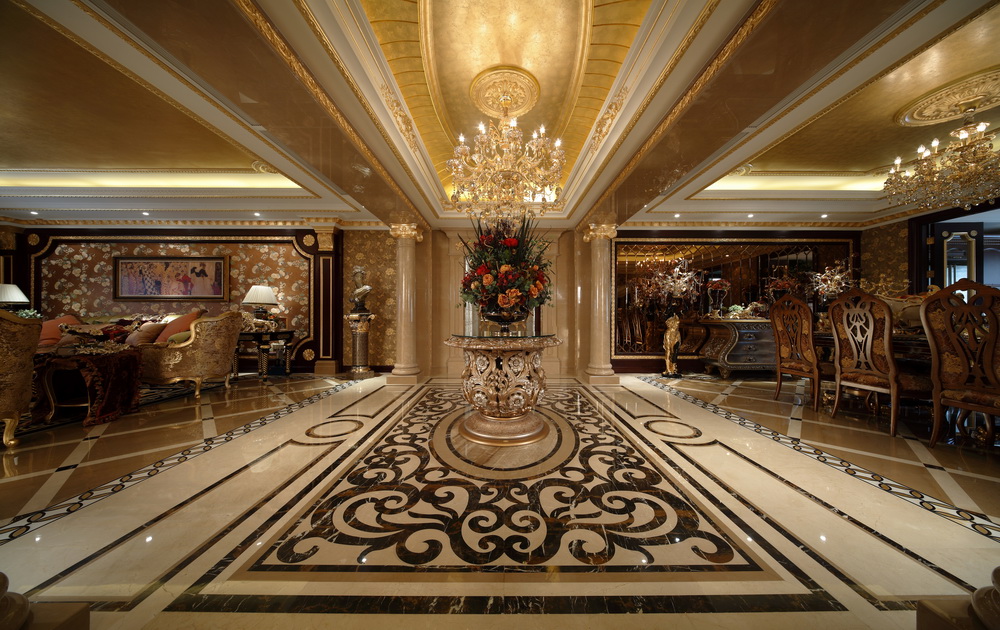 泉州浦西万达公馆 豪华欧式样板房-24