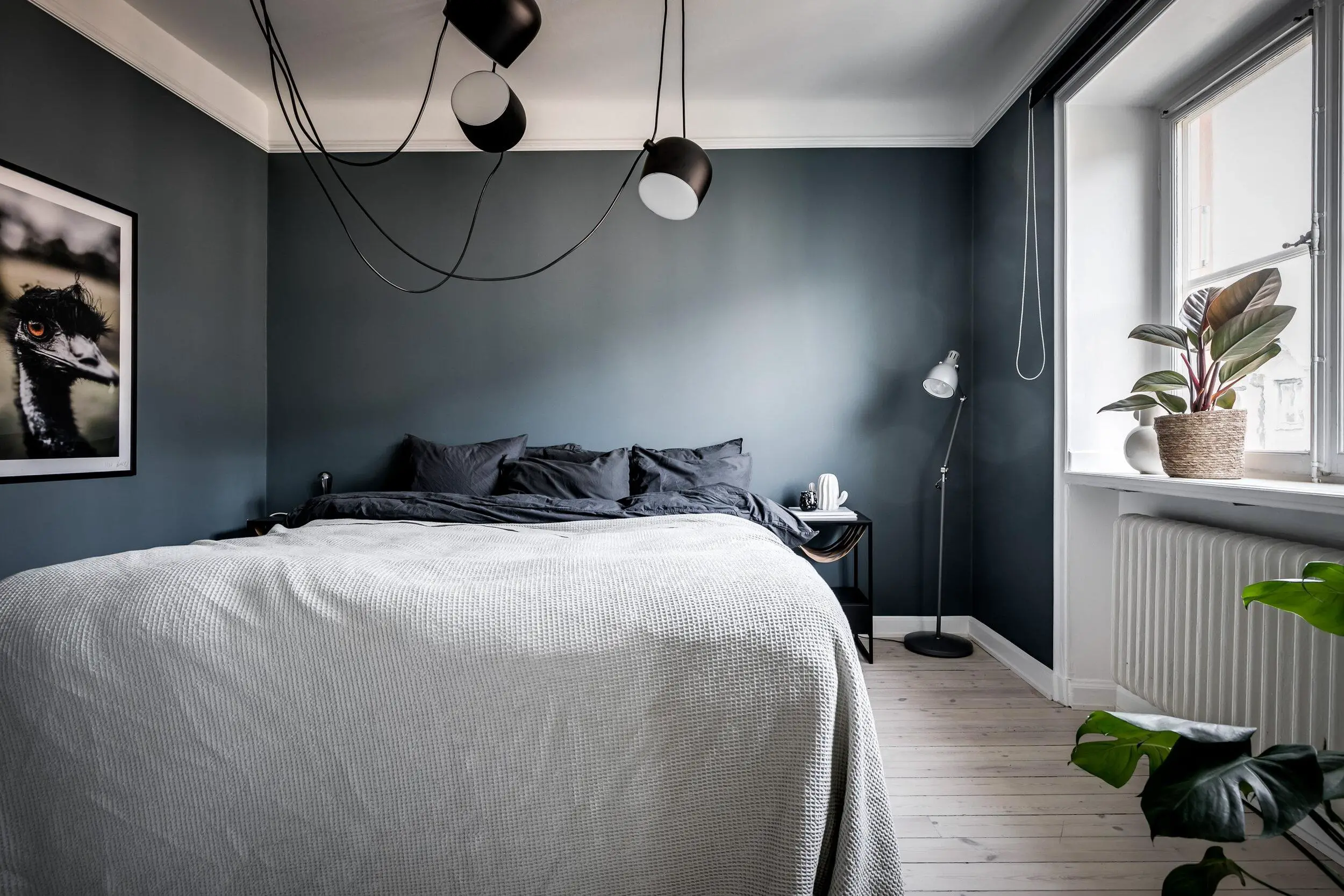 瑞典 71m2 公寓 | 绿色与玻璃的完美融合-13