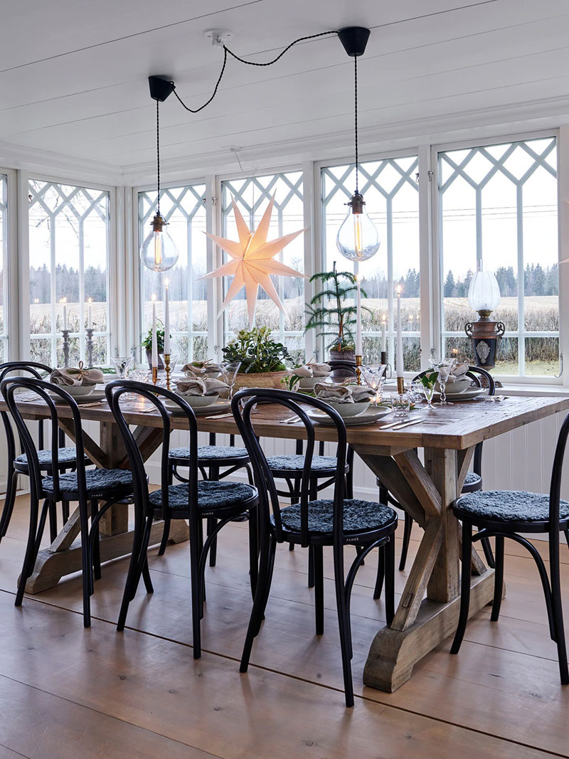 瑞典乡村自然风圣诞小屋-7