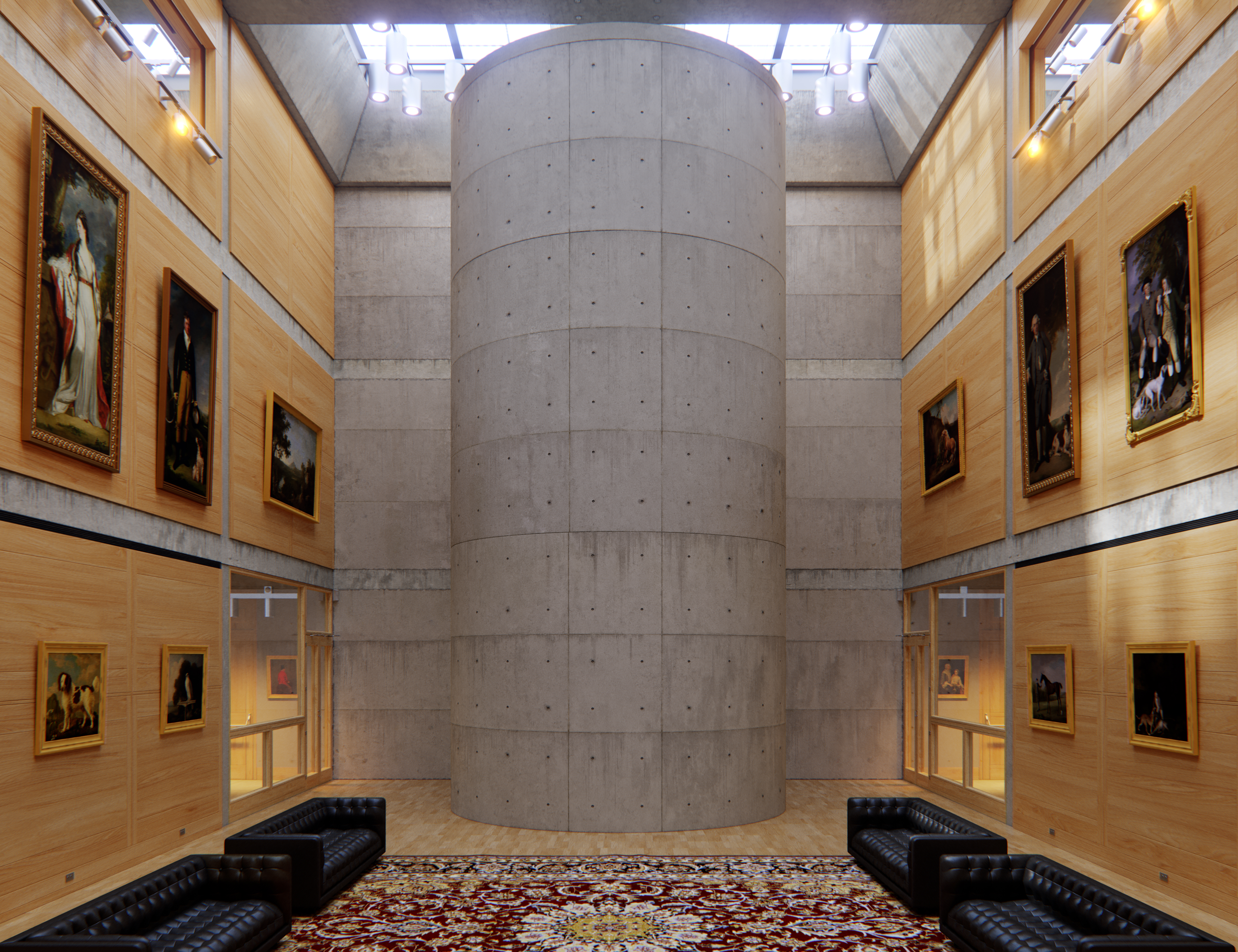 耶鲁大学艺术中心 CGI-9